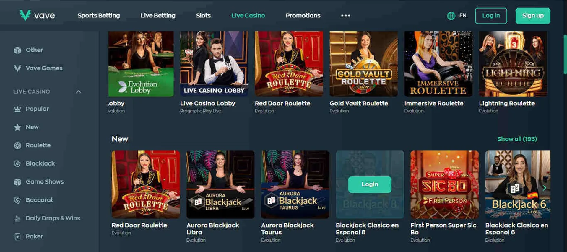 Betsson casino mobile